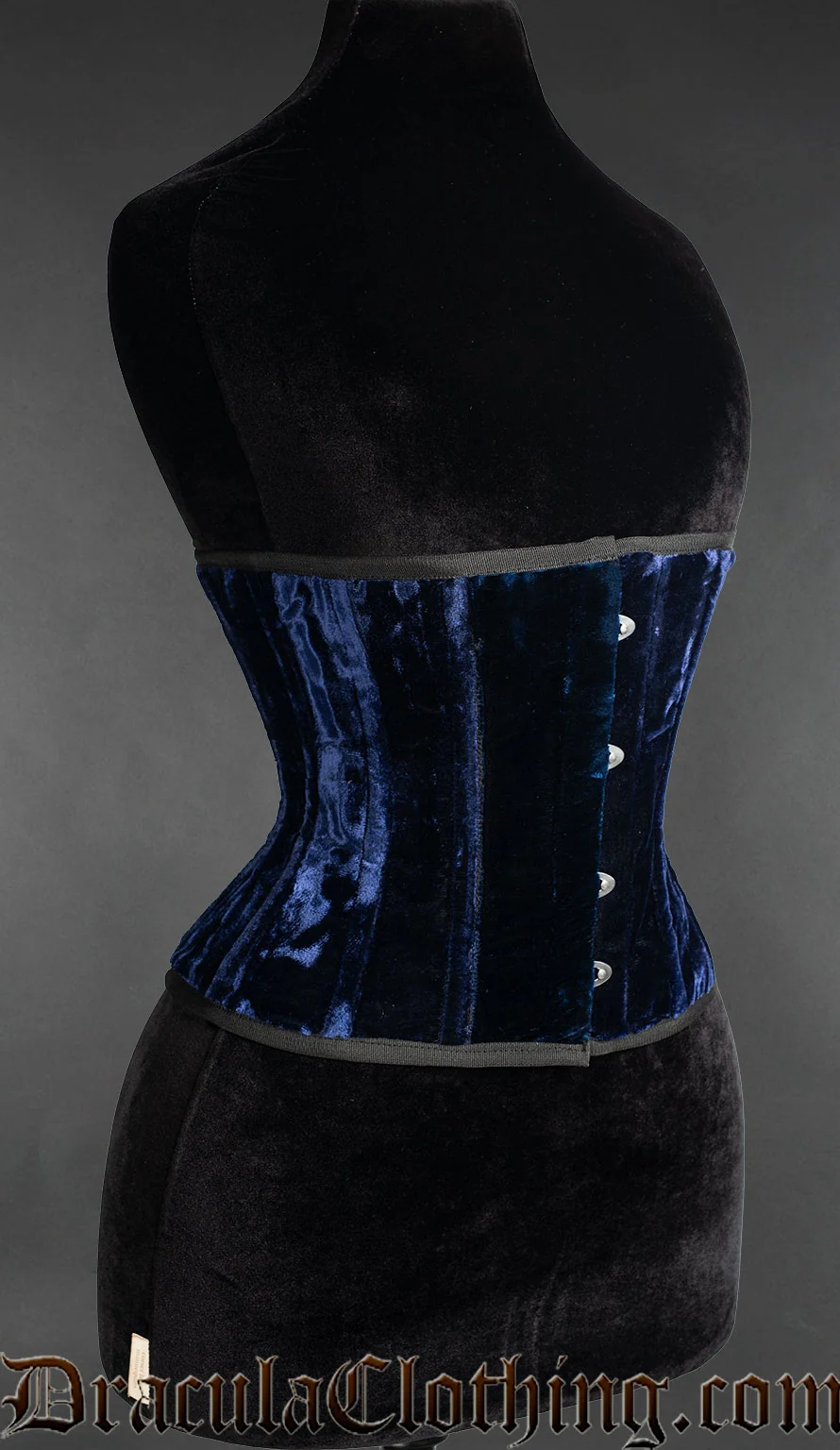 Blue Velvet Waspie - Image 2