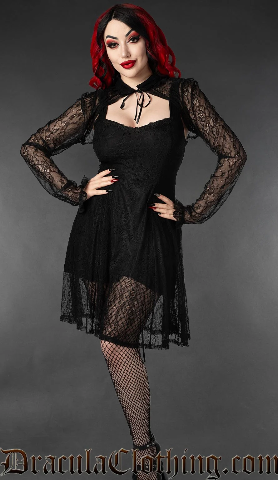 Bolero Lace Dress - Image 2