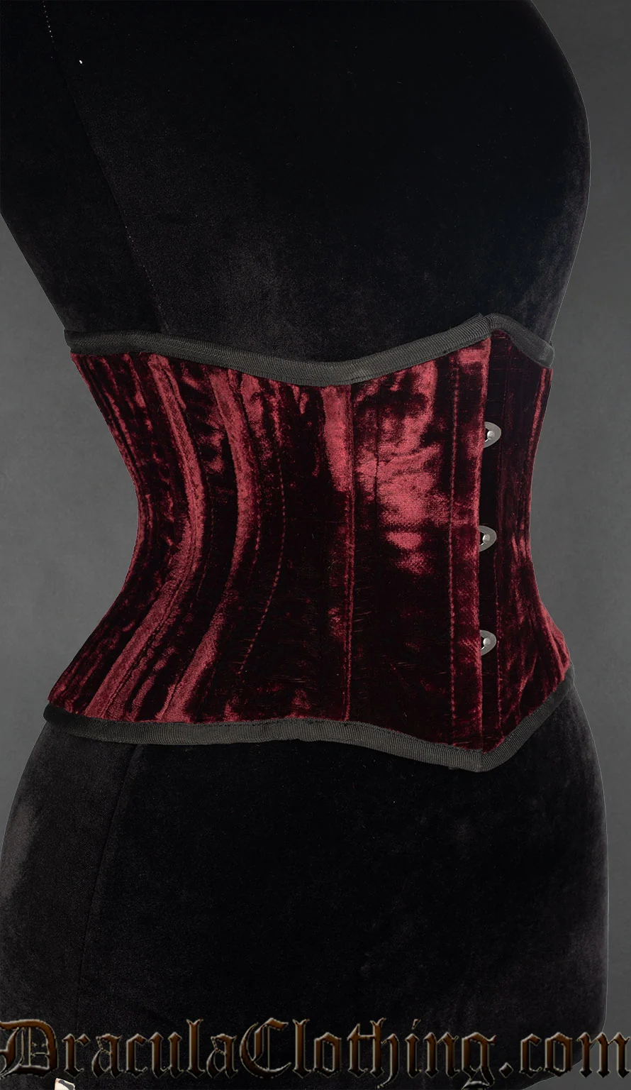 Bordeaux Double Boned Waist Cincher - Image 2