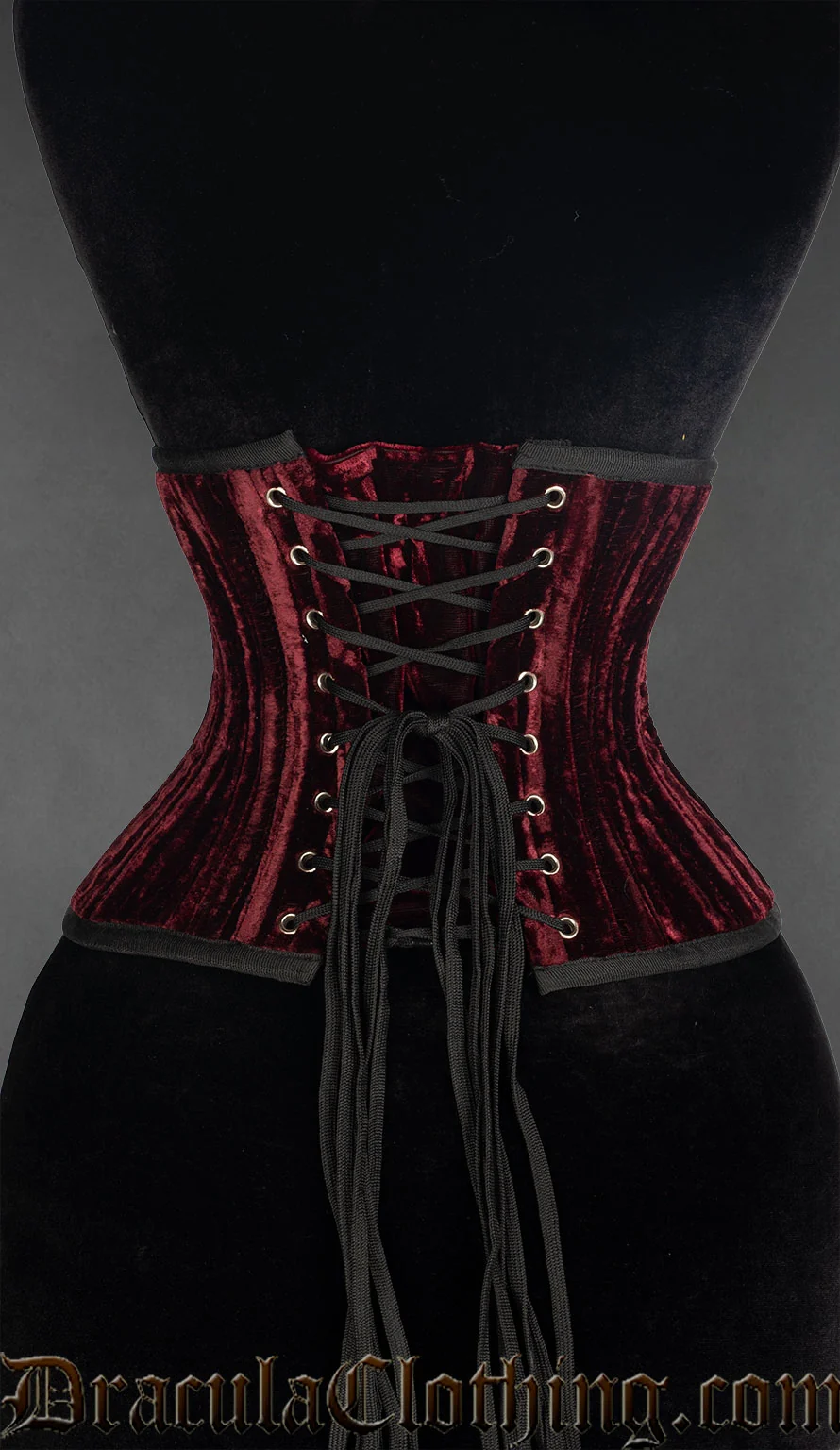Bordeaux Double Boned Waist Cincher - Image 3