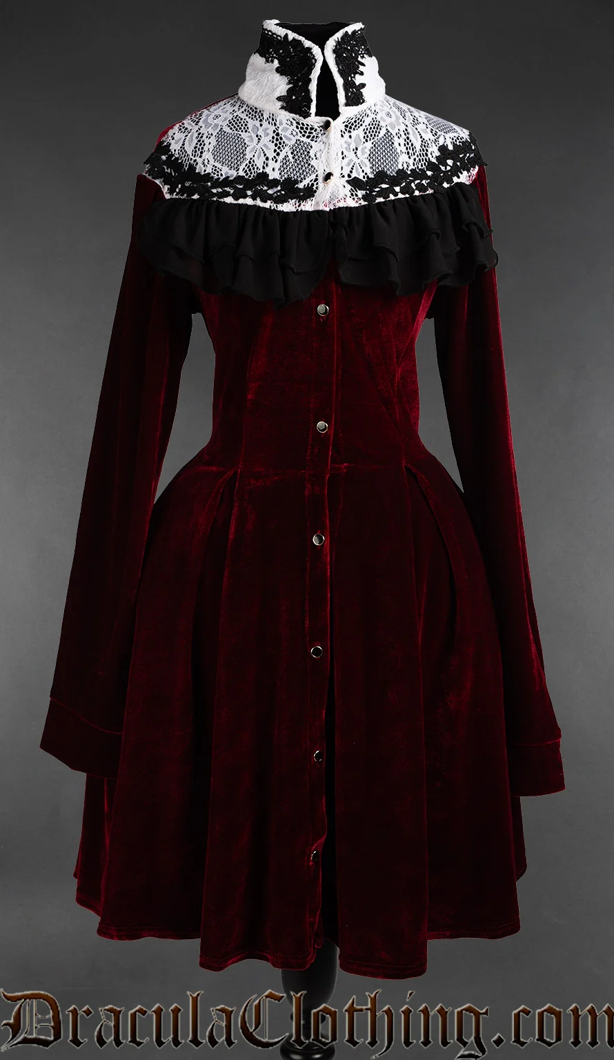 Bordeaux Shirtdress - Image 2