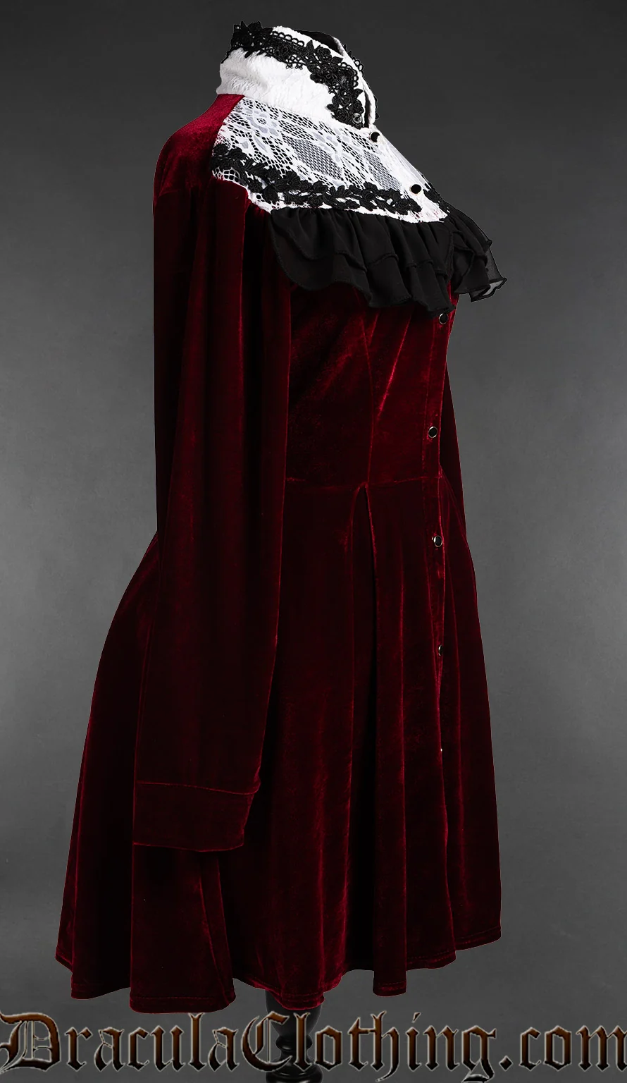 Bordeaux Shirtdress - Image 4