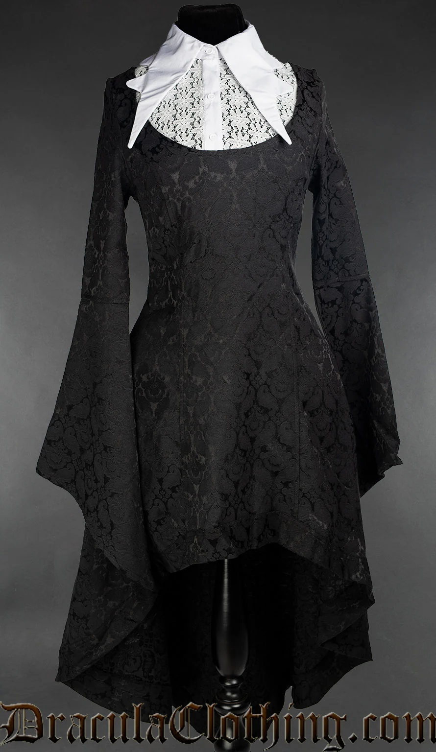Brocade Collar Dress - Image 5