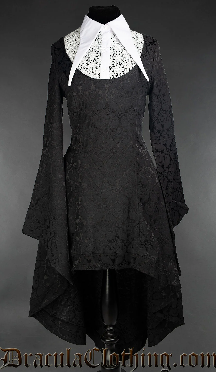 Brocade Collar Dress - Image 6