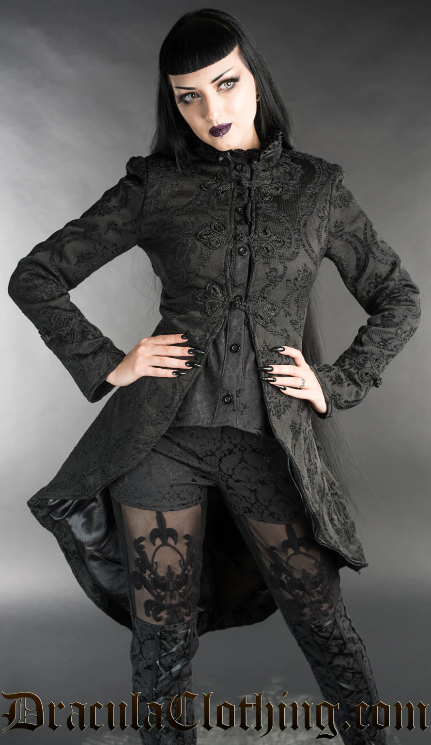 Brocade Hex Coat - Image 2