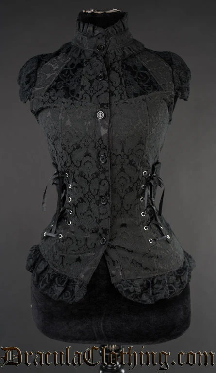 Brocade Laced Blouse - Image 4