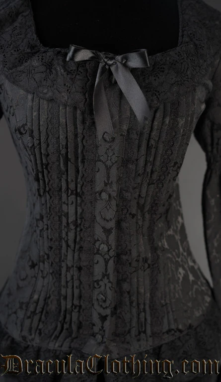 Brocade Romantic Blouse - Image 3