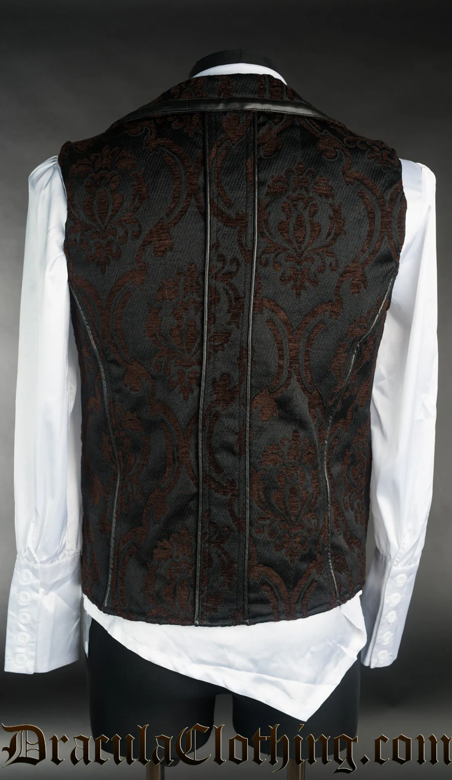 Brocade Steampunk Tesla Vest - Image 3