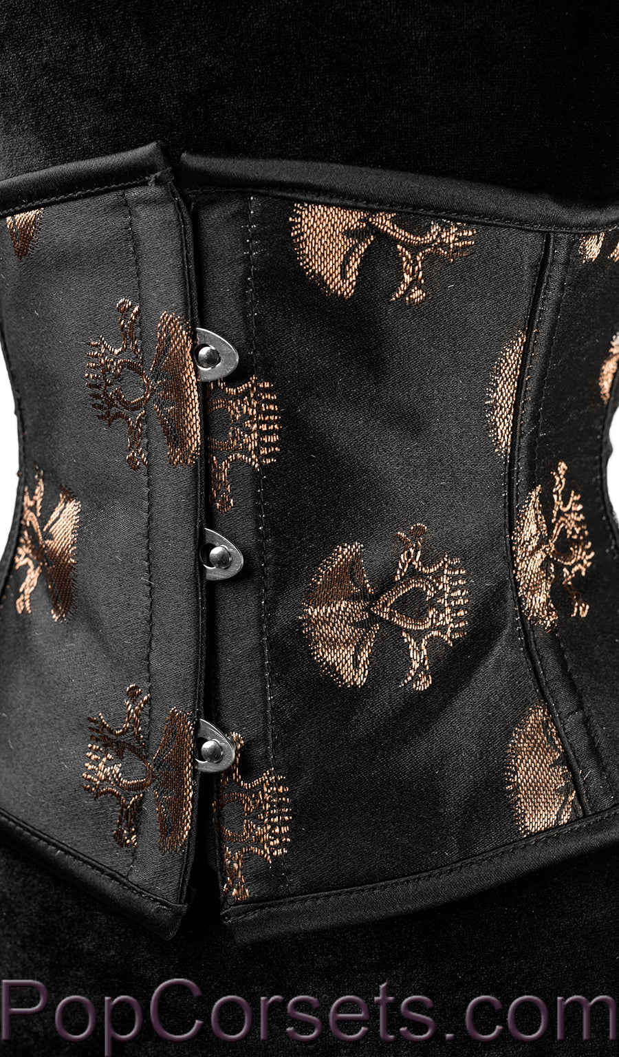 Bronze Skull Waist Cincher - Image 4