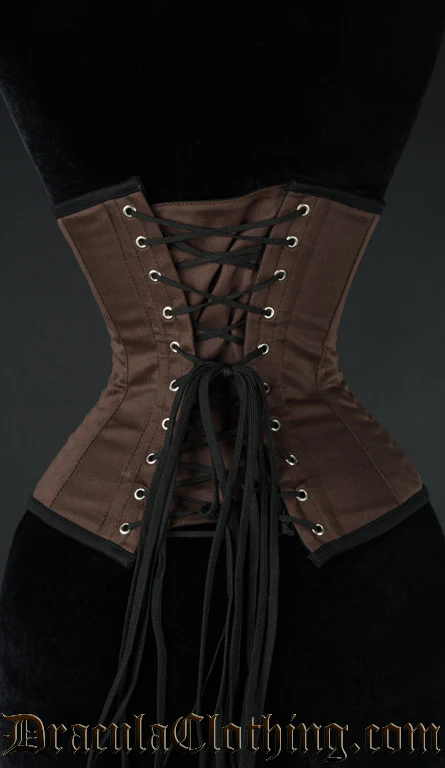Steampunk Cotton Underbust Corset - Image 2