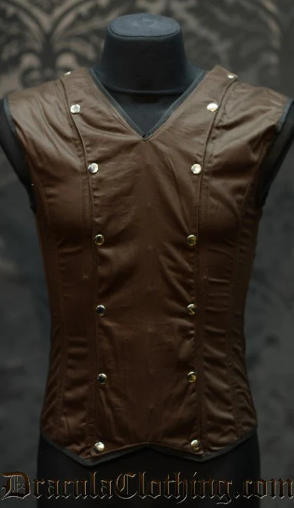 Brown Cotton V-Shaper