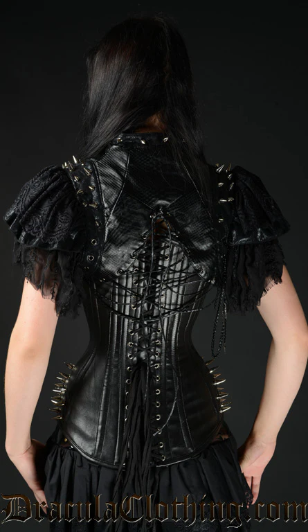 Hip Clasp Spike Corset - Image 3