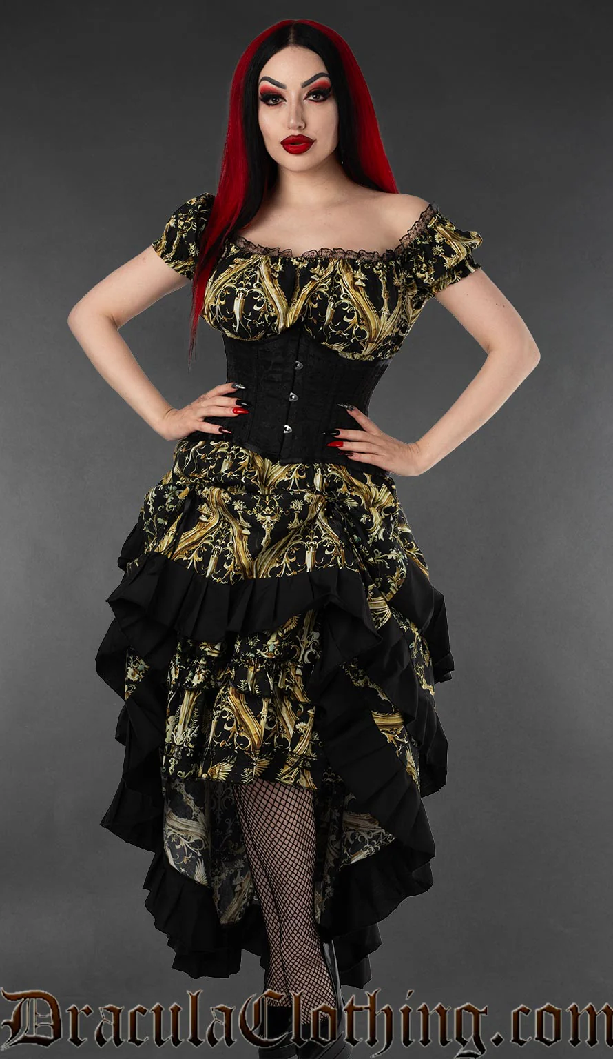 Cherub Gothabilly Dress - Image 2