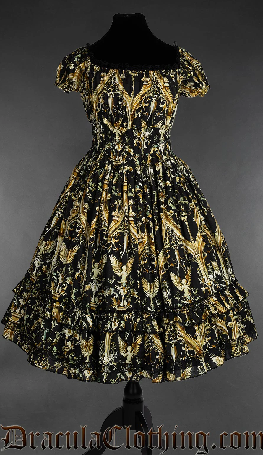 Cherub Gothabilly Dress - Image 3