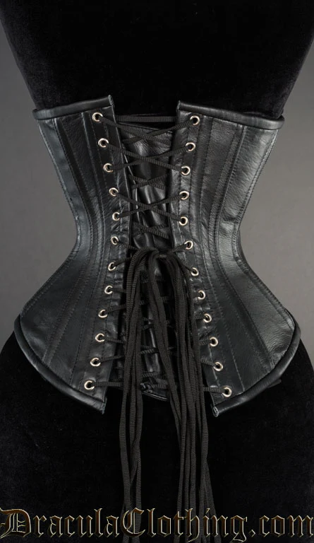 Classic Leather Clasp Corset - Image 3