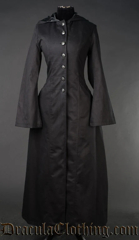 Cotton Hooded Coat - Image 2