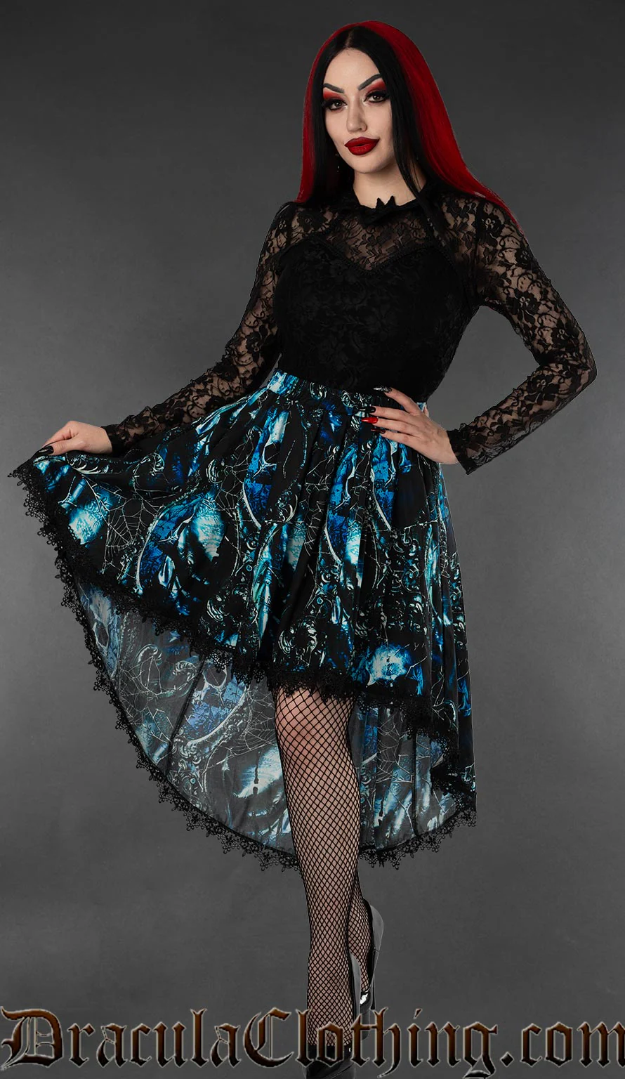 Dead Pirate High Low skirt