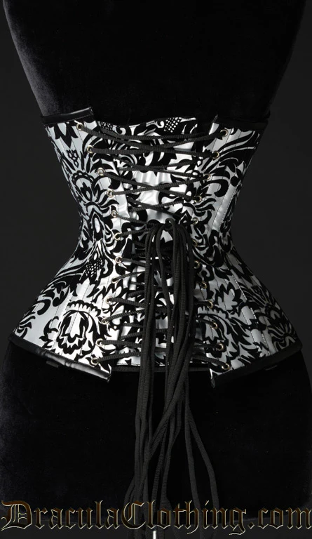 Double Boned Brocade Corset - Image 2
