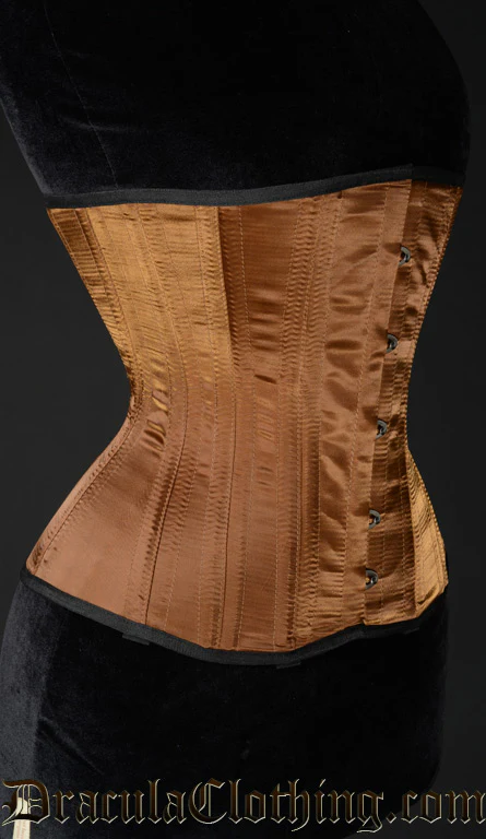 Double Boned Brown Corset - Image 2