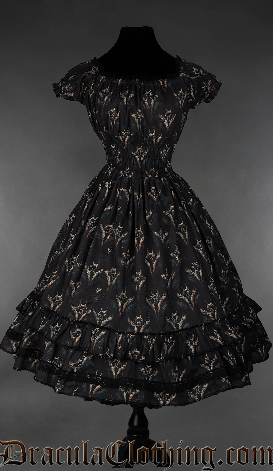Dragon Gothabilly Dress - Image 2
