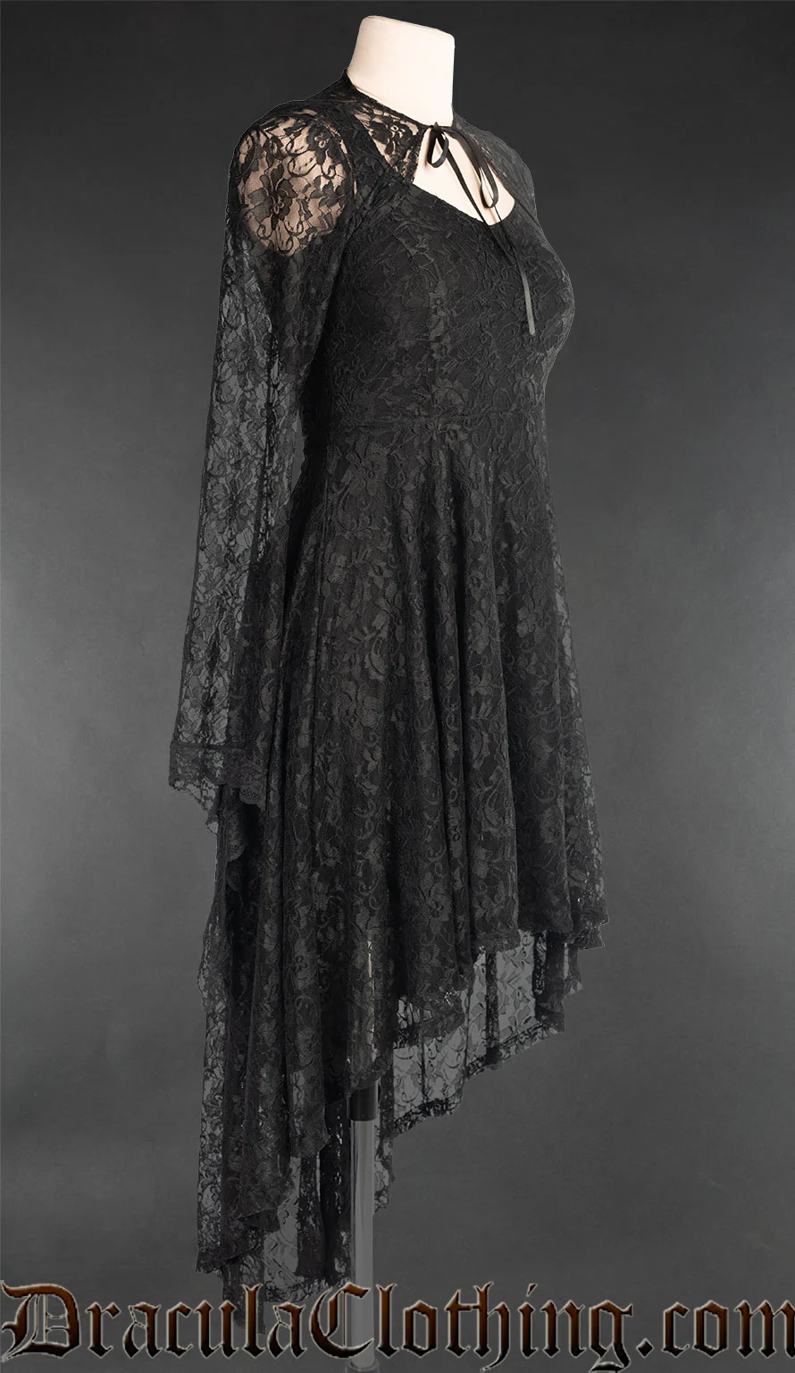 Elegance High Low Lace Dress - Image 5