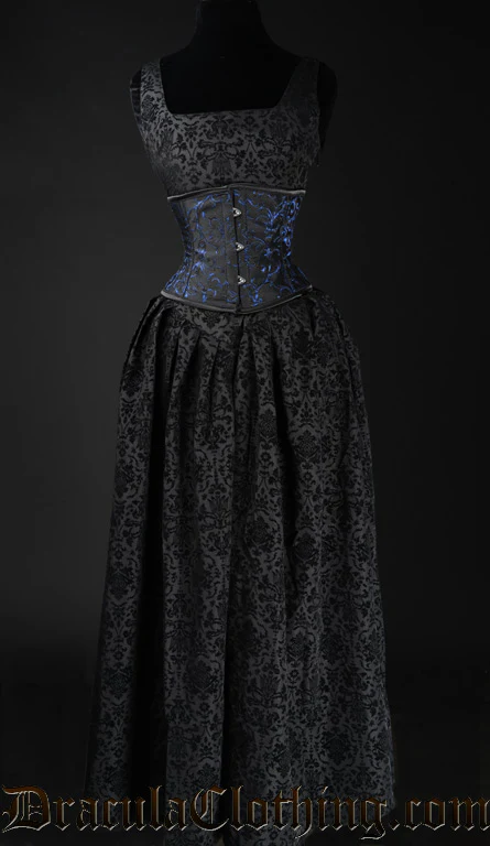 Elegant Brocade Dress - Image 2
