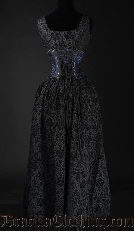 Elegant Brocade Dress - Image 3
