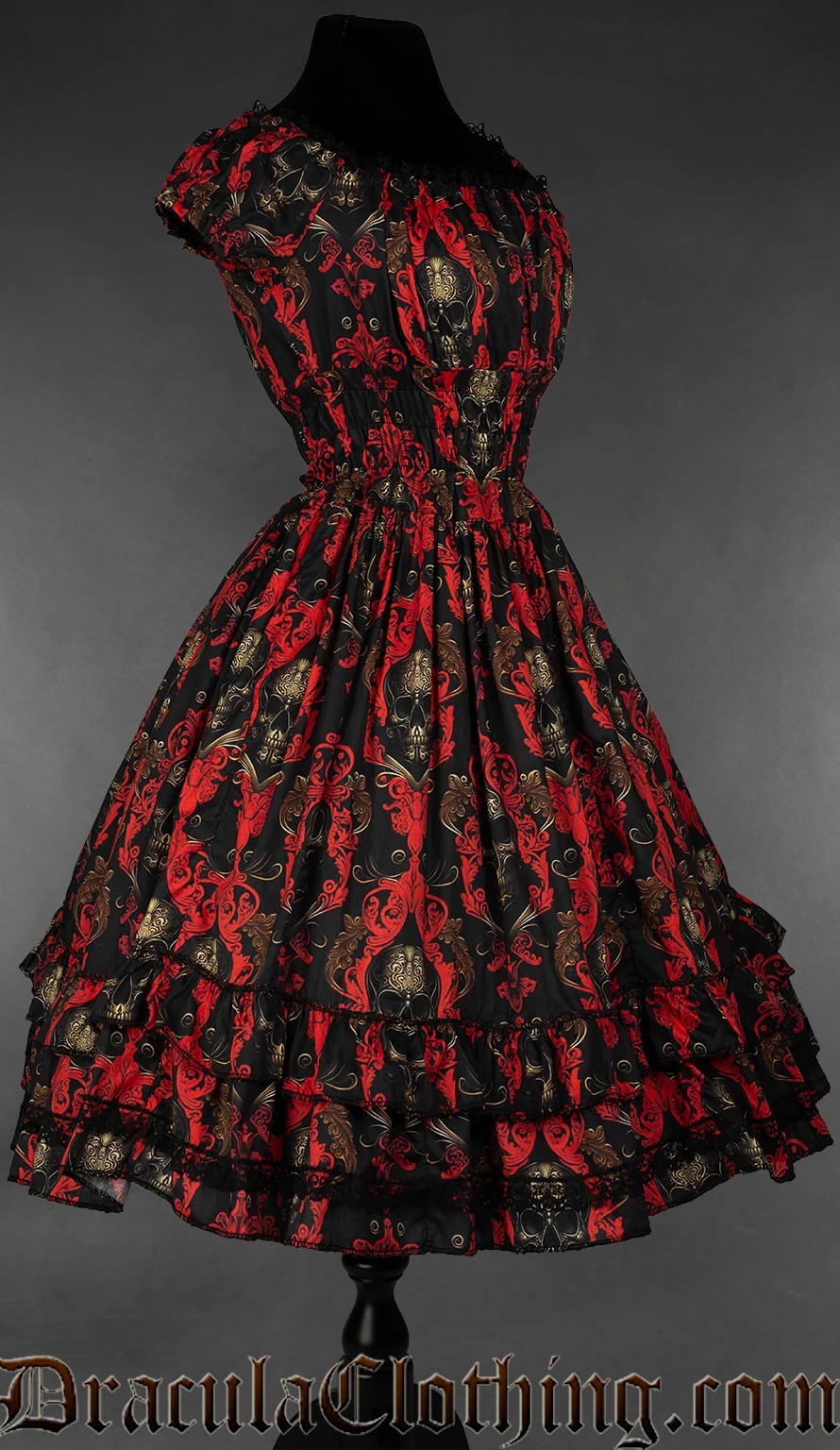 Elegy Gothabilly Dress - Image 5