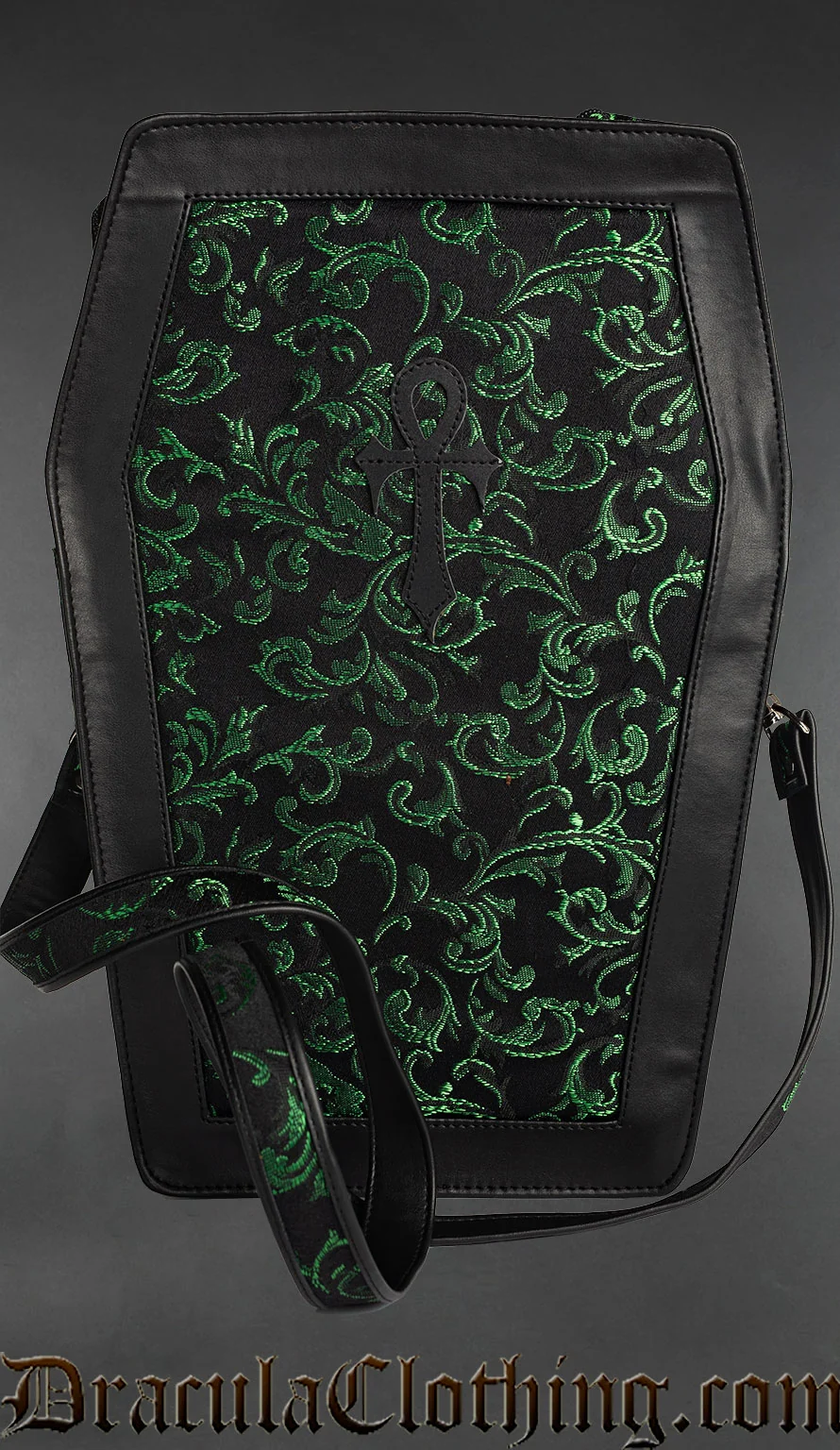 Emerald Big Ankh Shoulder Bag