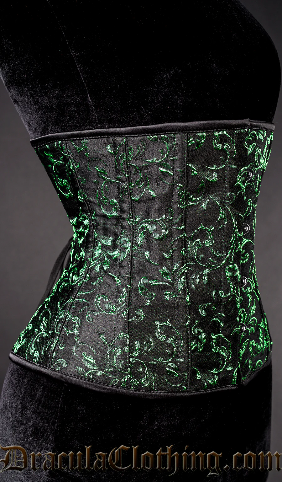 Emerald Underbust Corset - Image 2