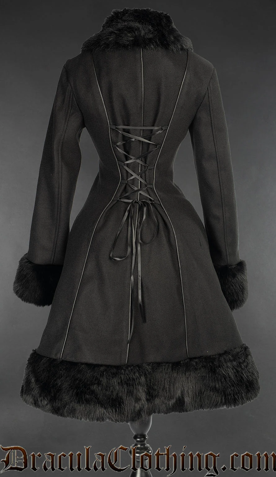 Faux Fur Pocket Coat - Image 3