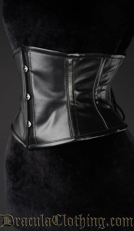 Faux Leather Waist Cincher - Image 2