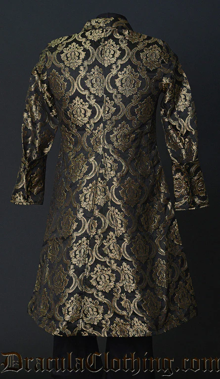 Gold Brocade Officer Coat - Image 2