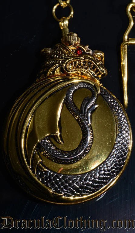Gold Mechanical Dragon Watch - Image 2