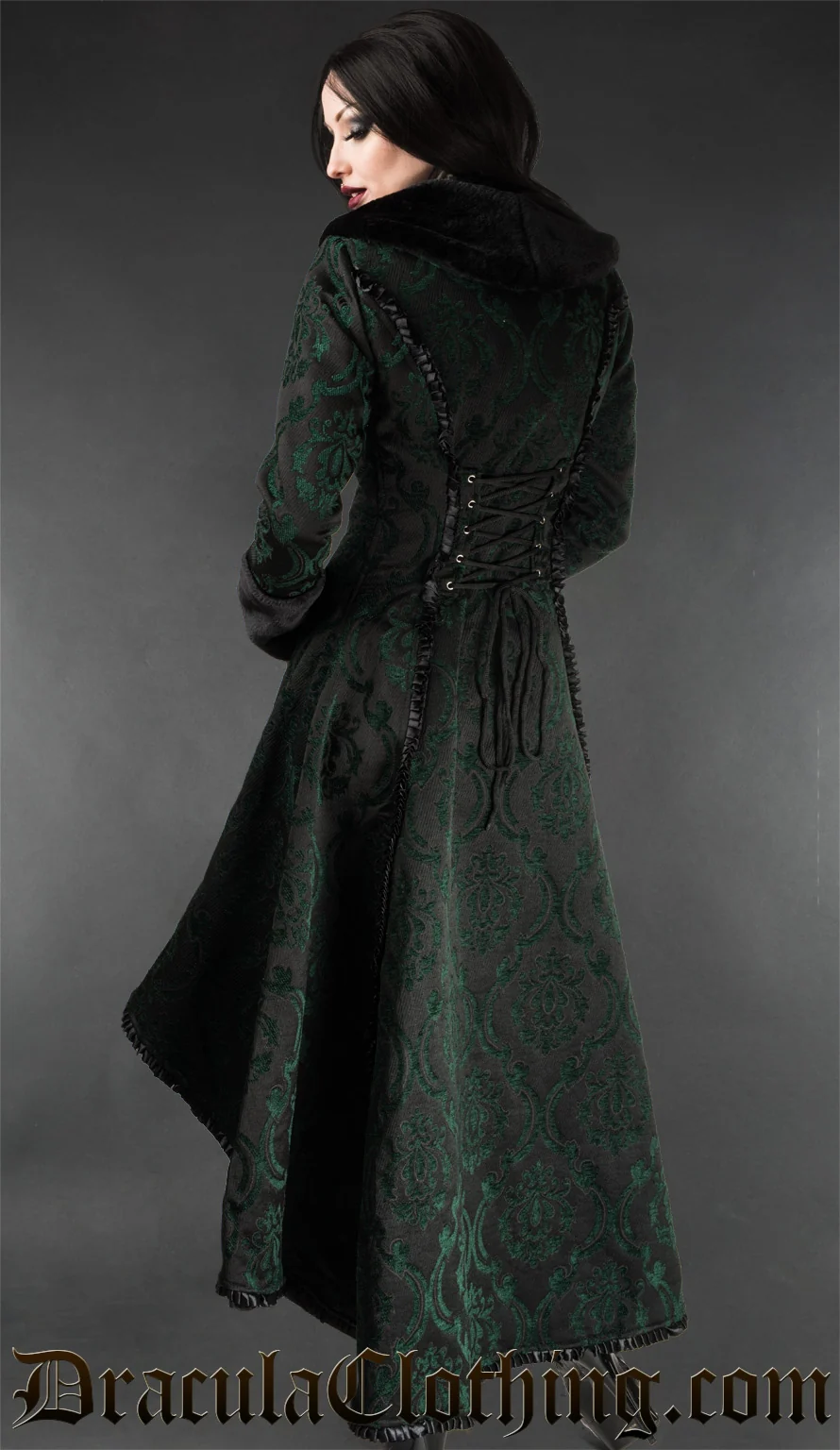 Green Evil Princess Coat - Image 2