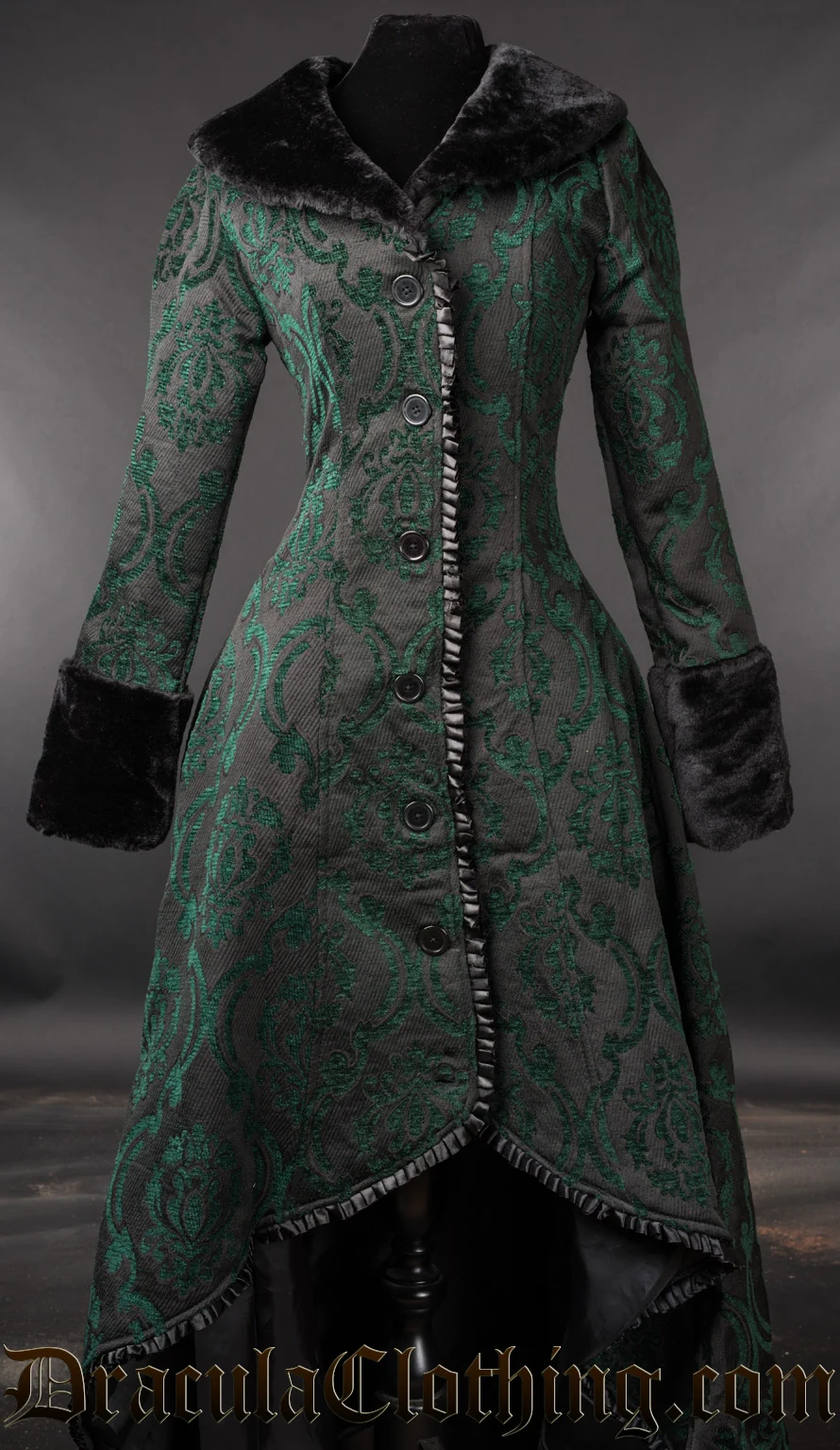 Green Evil Princess Coat - Image 3