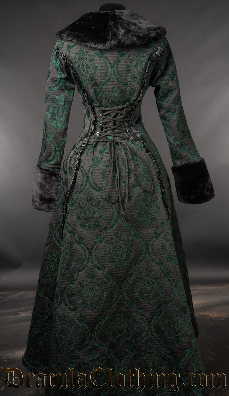 Green Evil Princess Coat - Image 4