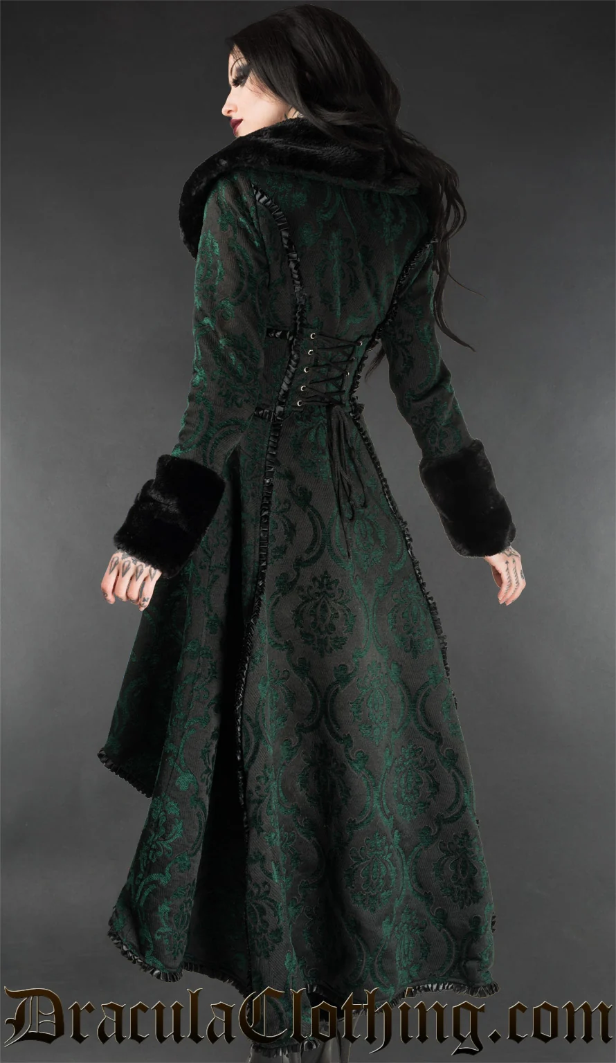 Green Evil Queen Coat - Image 2