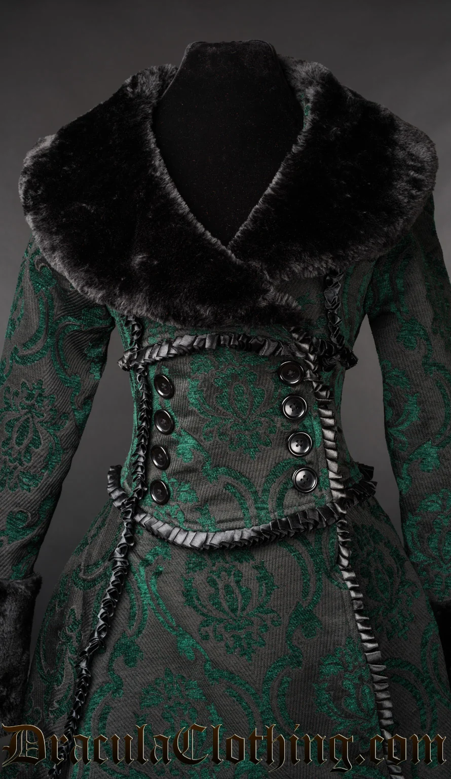 Green Evil Queen Coat - Image 5