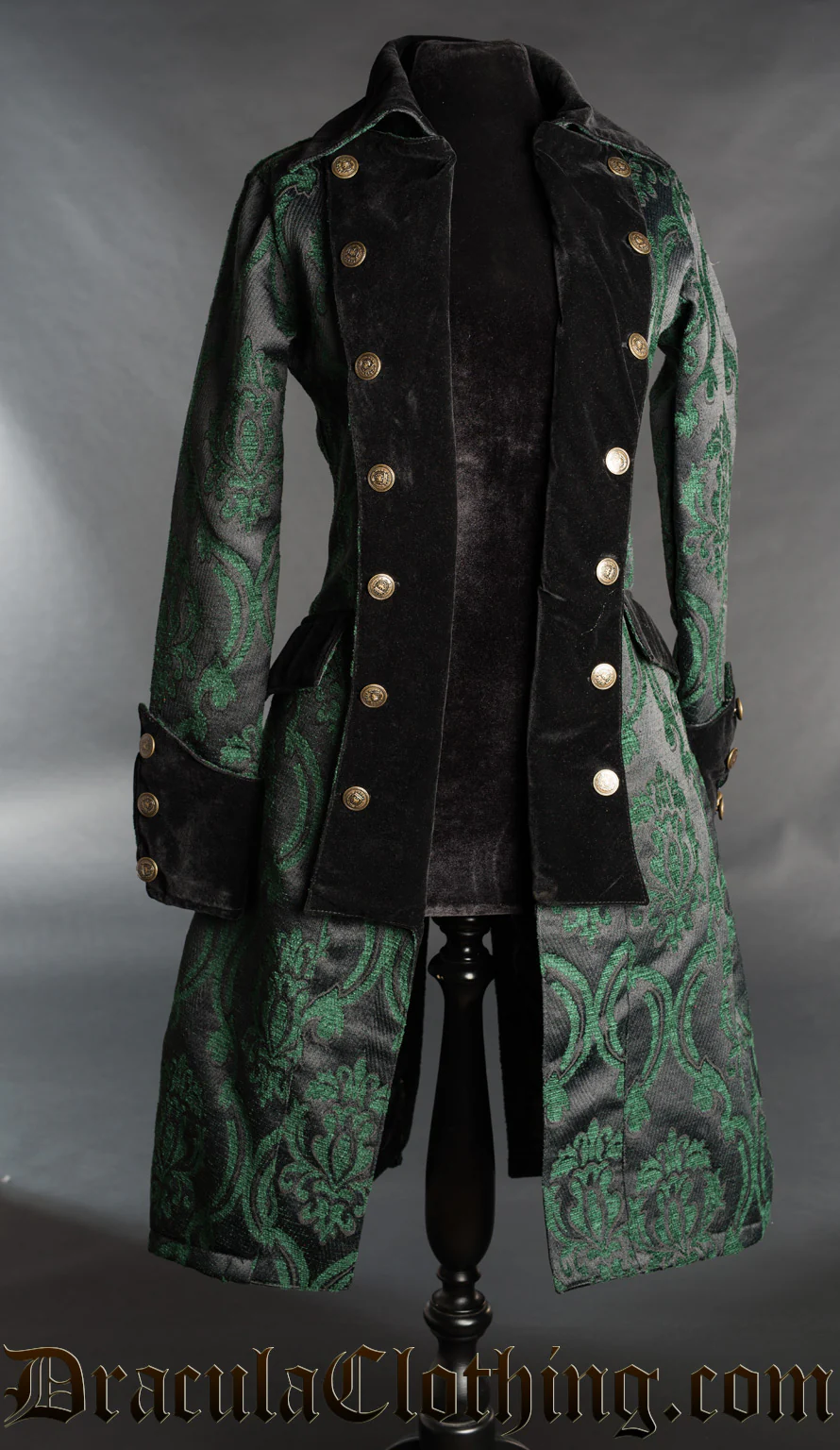 Green Pirate Princess Coat - Image 4
