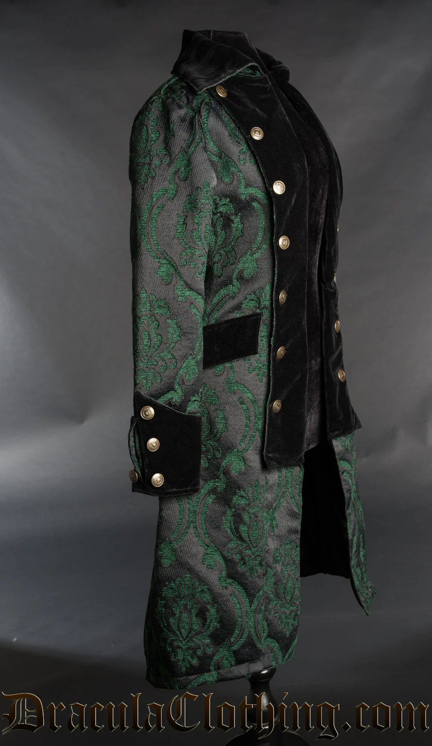 Green Pirate Princess Coat - Image 5