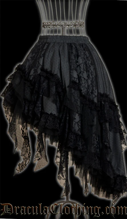 Grey Ruffle Skirt - Image 2
