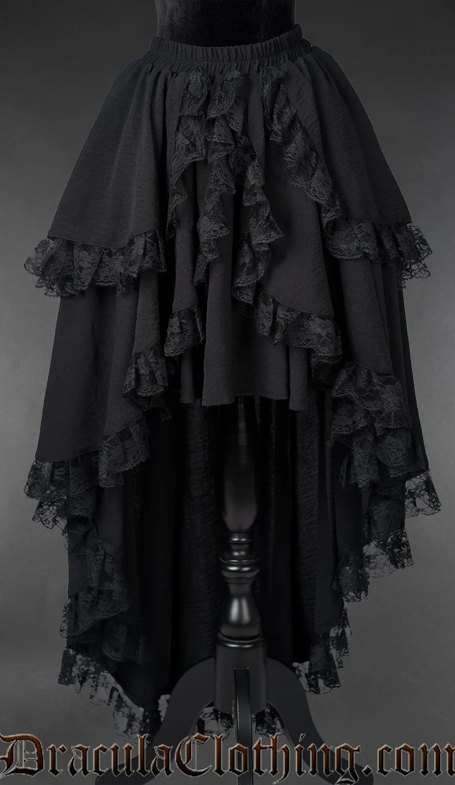 High Low Lyocell Skirt - Image 3
