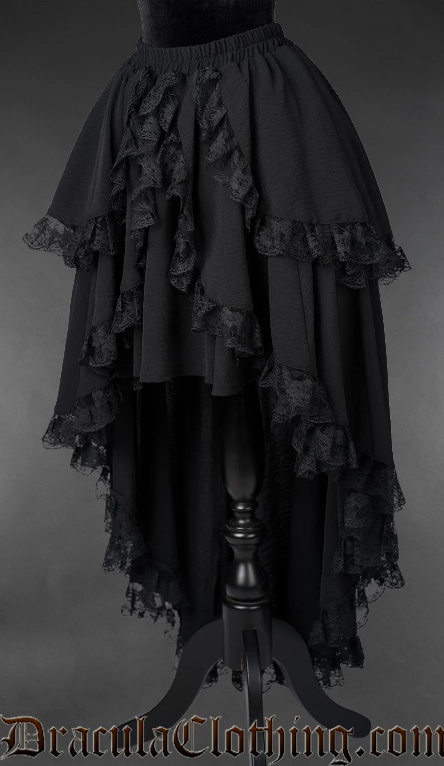 High Low Lyocell Skirt - Image 4