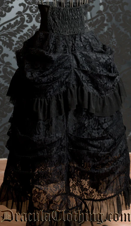 High Waist Bustle Skirt - Image 4