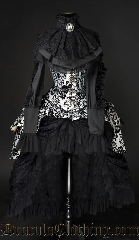 High Waist Bustle Skirt - Image 6