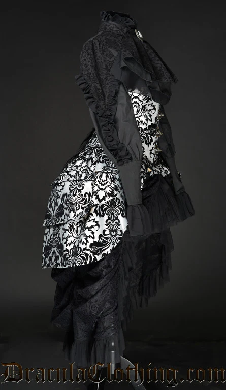 High Waist Bustle Skirt - Image 7