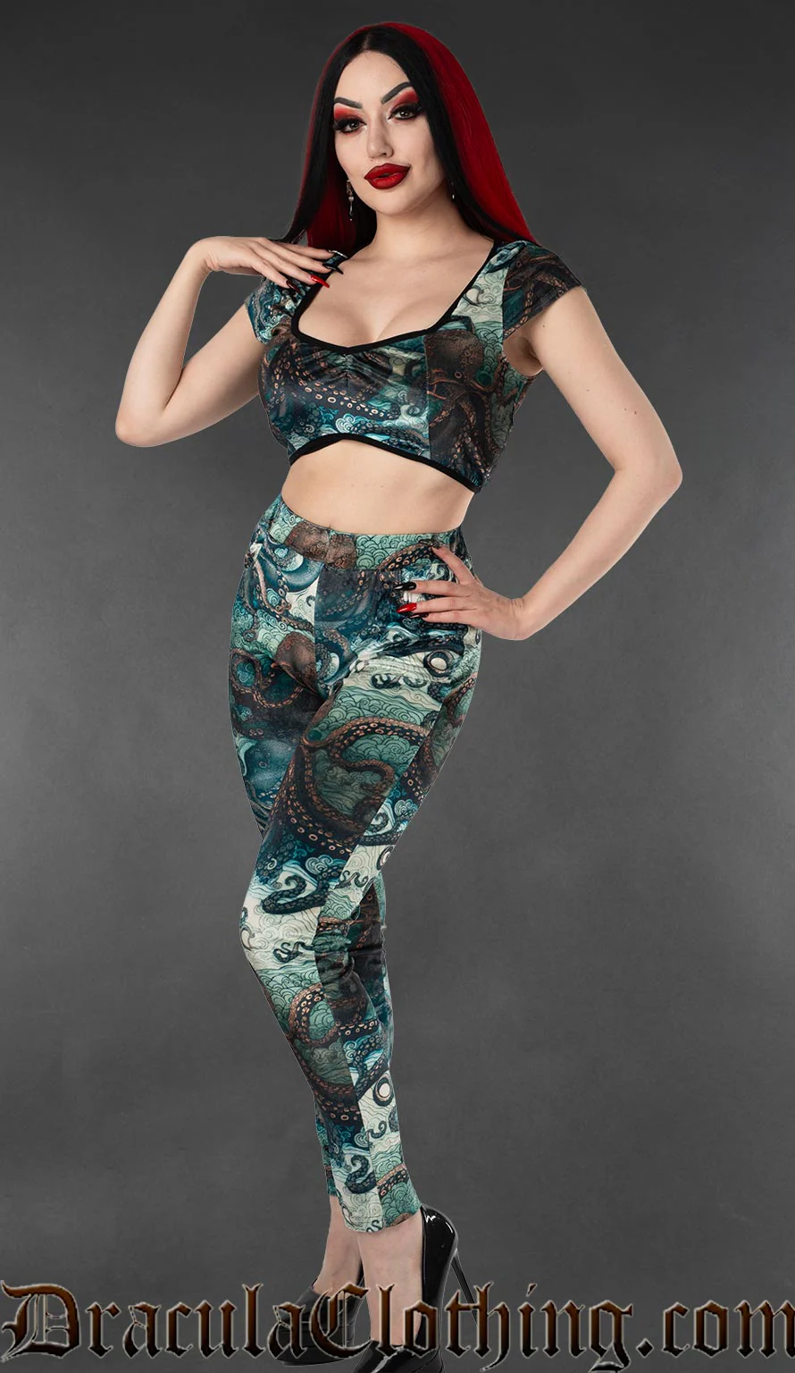 Kraken Velvet Leggings