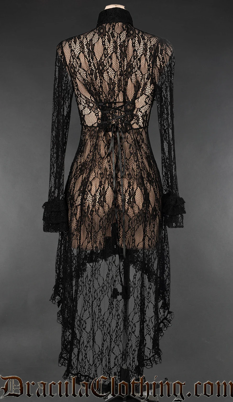 Lace High Low Overdress - Image 3