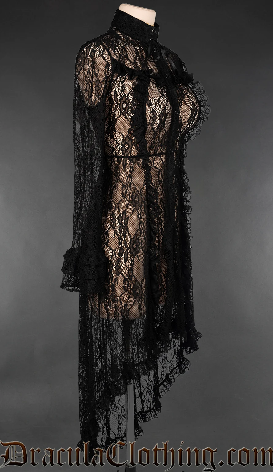 Lace High Low Overdress - Image 4